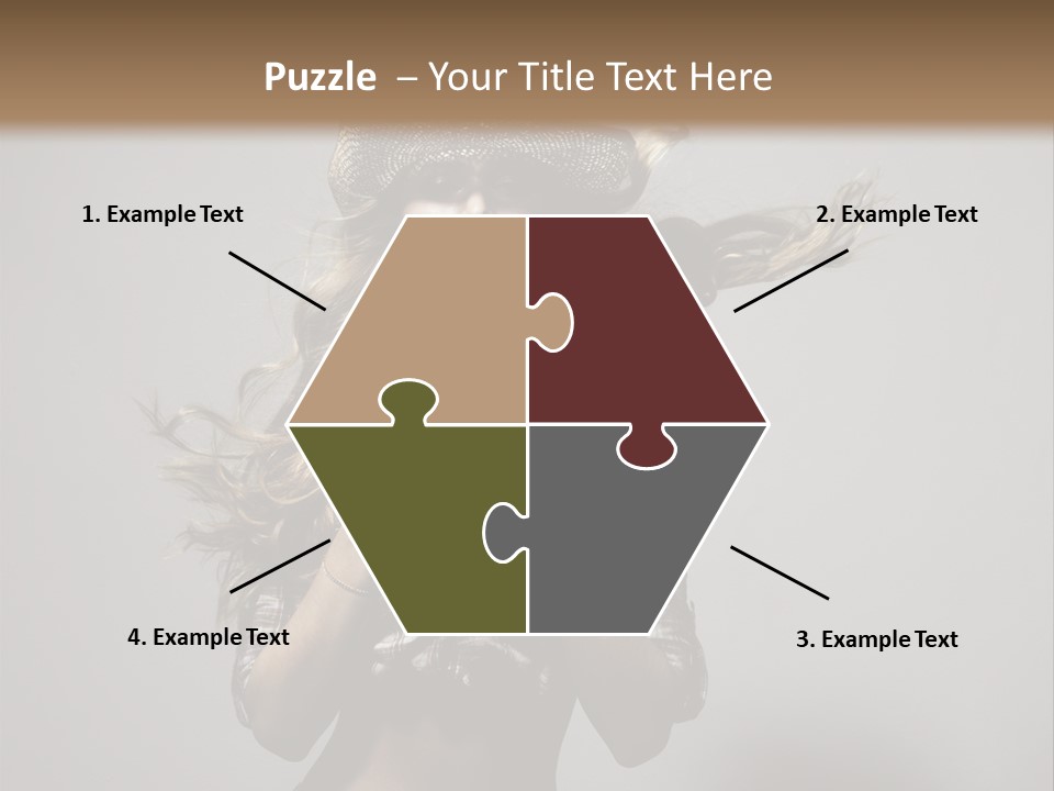 People Beautiful Glamour PowerPoint Template