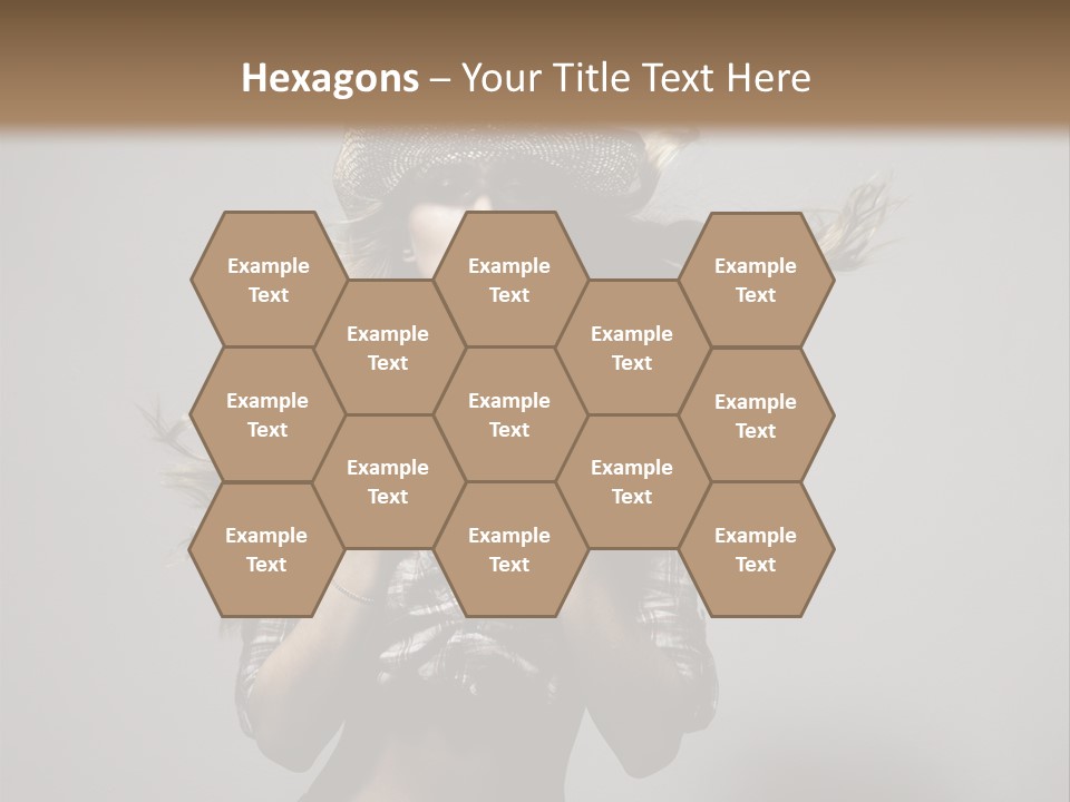 People Beautiful Glamour PowerPoint Template