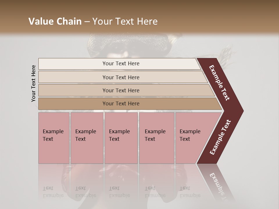 People Beautiful Glamour PowerPoint Template