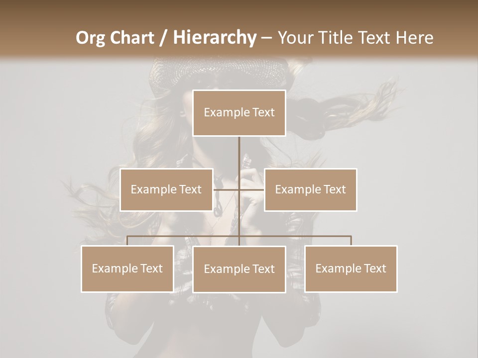 People Beautiful Glamour PowerPoint Template