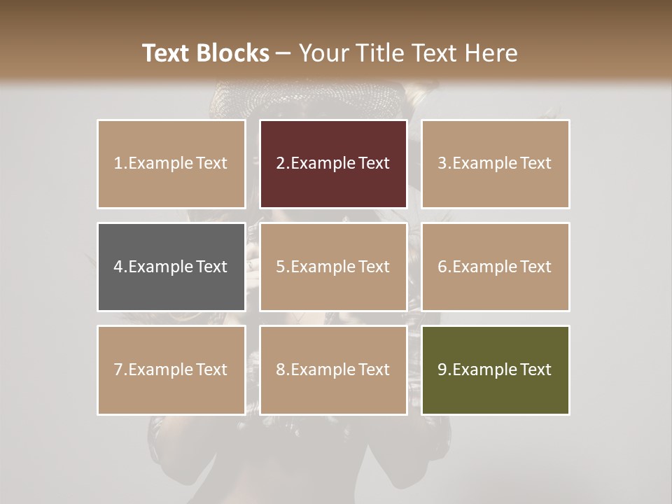 People Beautiful Glamour PowerPoint Template