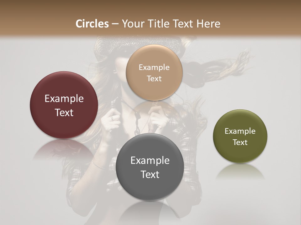 People Beautiful Glamour PowerPoint Template