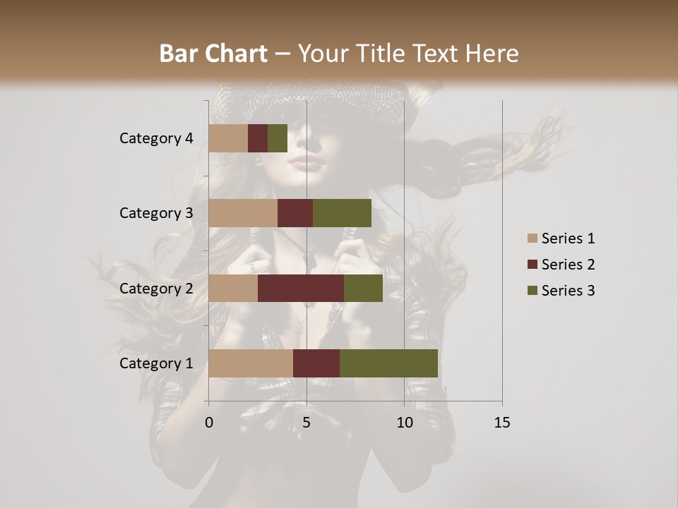 People Beautiful Glamour PowerPoint Template