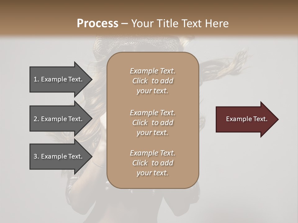 People Beautiful Glamour PowerPoint Template
