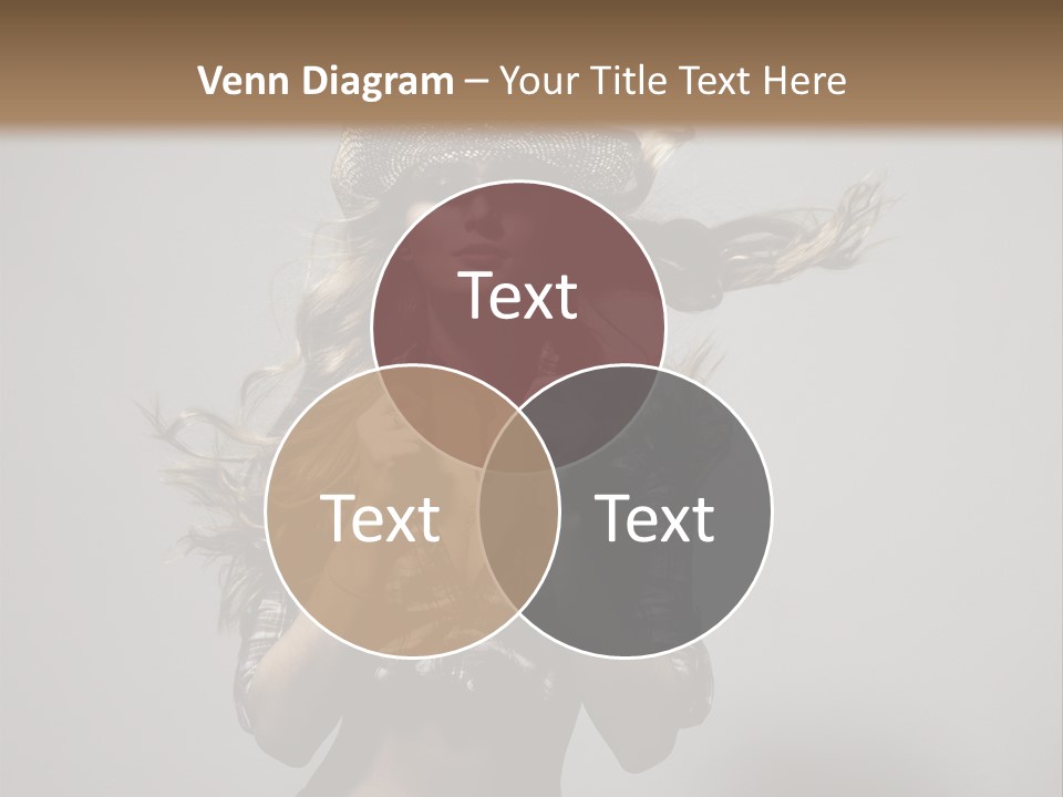 People Beautiful Glamour PowerPoint Template