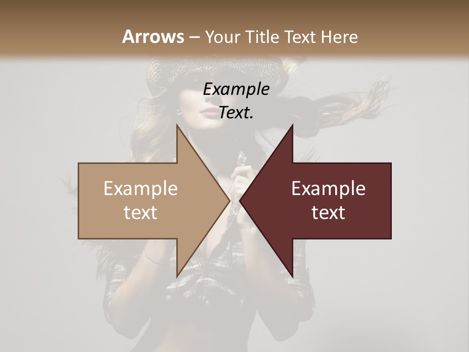 People Beautiful Glamour PowerPoint Template