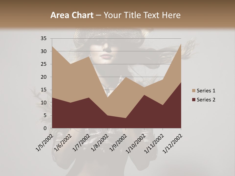 People Beautiful Glamour PowerPoint Template