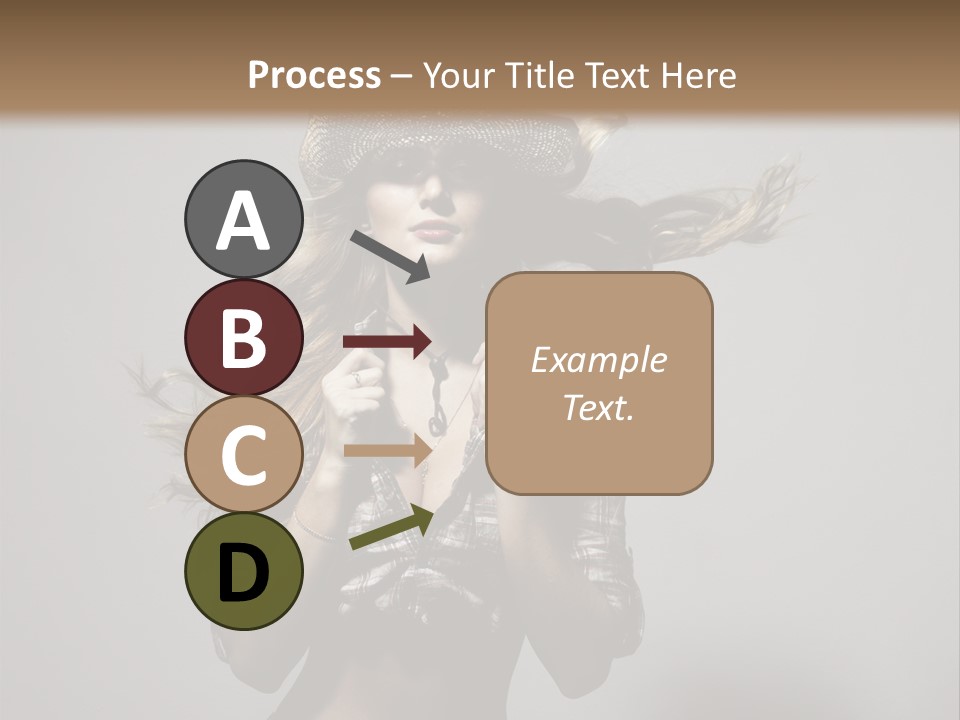 People Beautiful Glamour PowerPoint Template