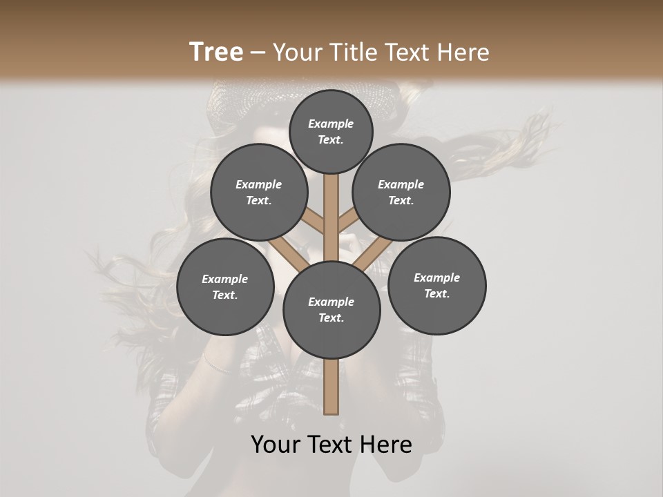 People Beautiful Glamour PowerPoint Template