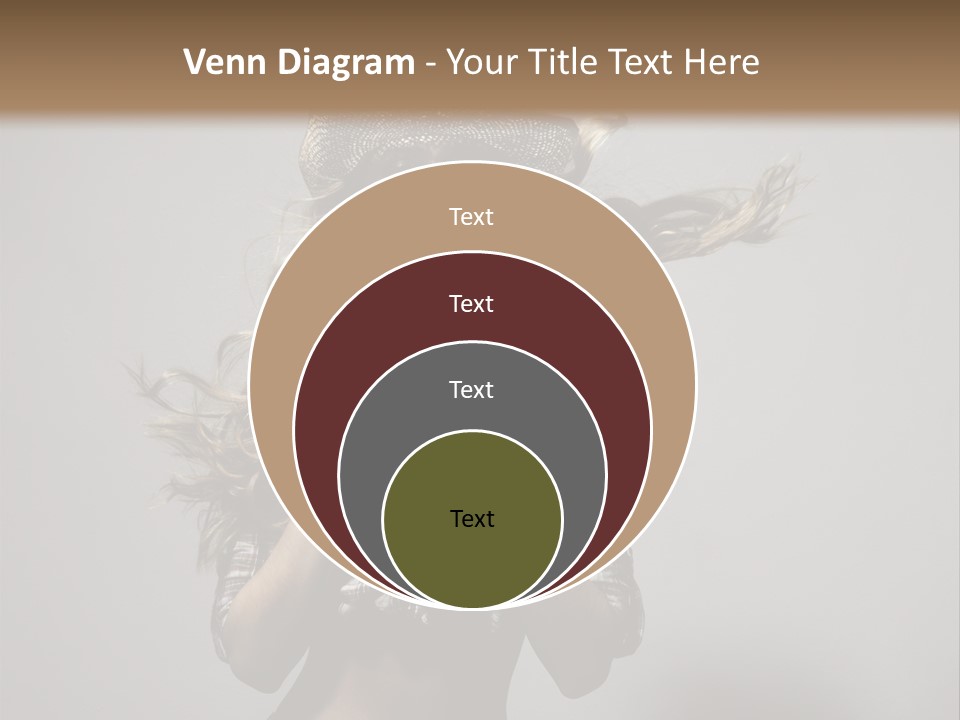 People Beautiful Glamour PowerPoint Template