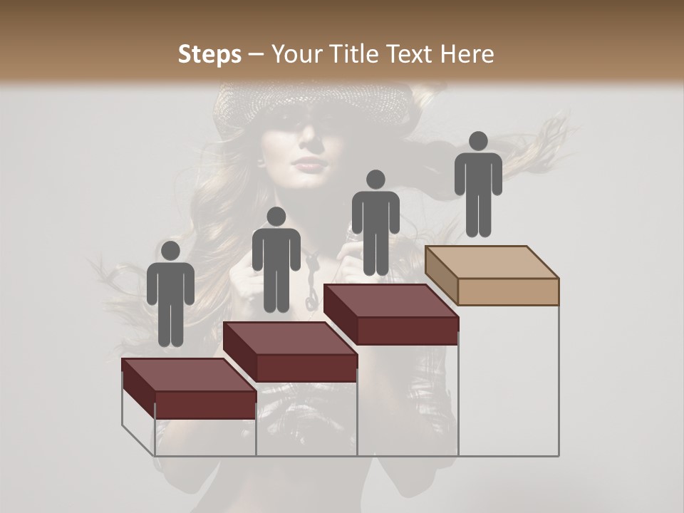 People Beautiful Glamour PowerPoint Template