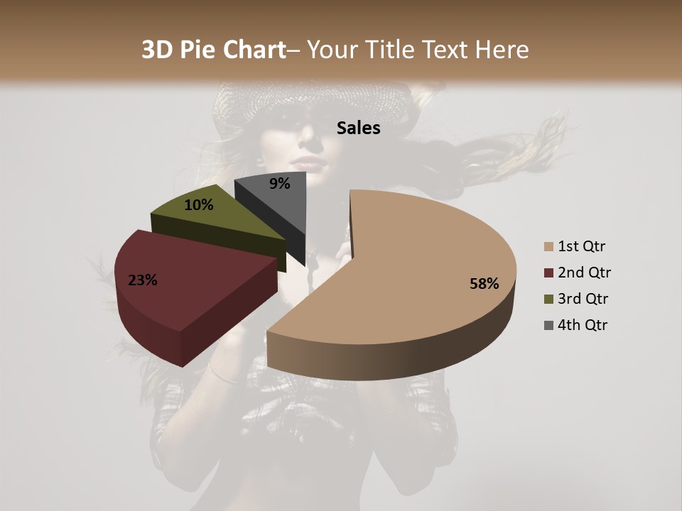 People Beautiful Glamour PowerPoint Template