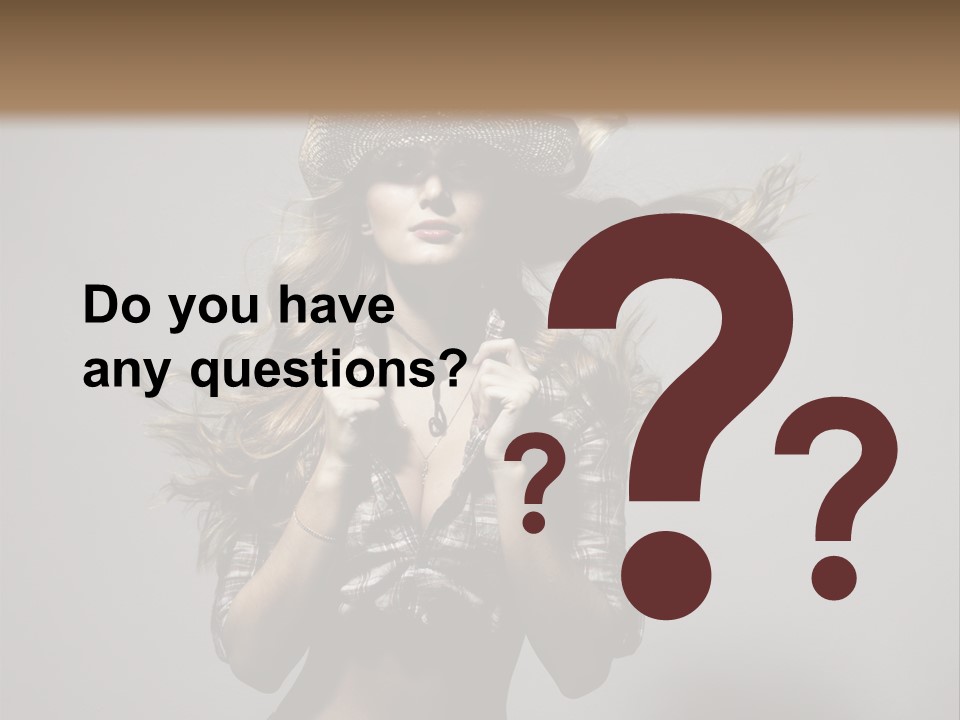 People Beautiful Glamour PowerPoint Template