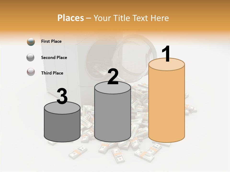 Laundry Paper Paying PowerPoint Template