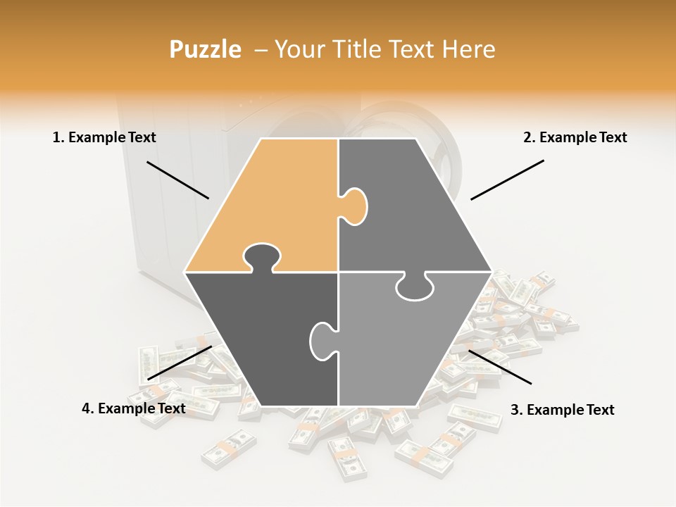 Laundry Paper Paying PowerPoint Template