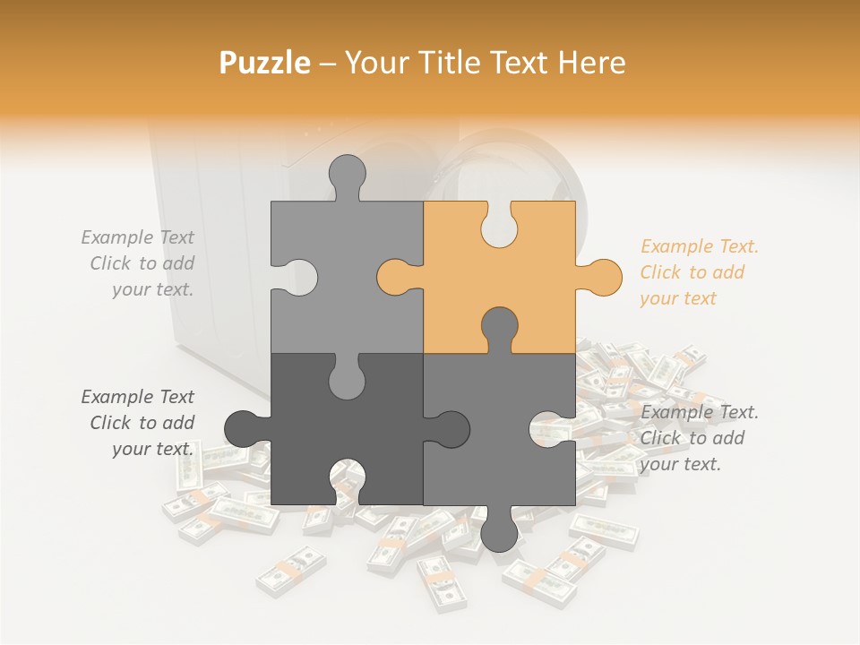 Laundry Paper Paying PowerPoint Template