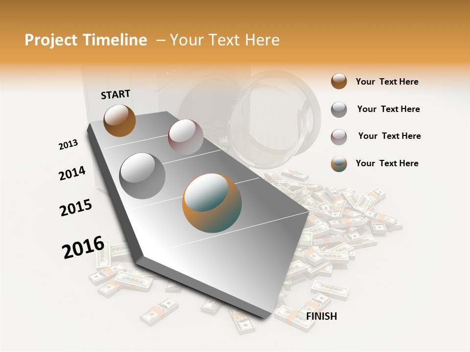 Laundry Paper Paying PowerPoint Template