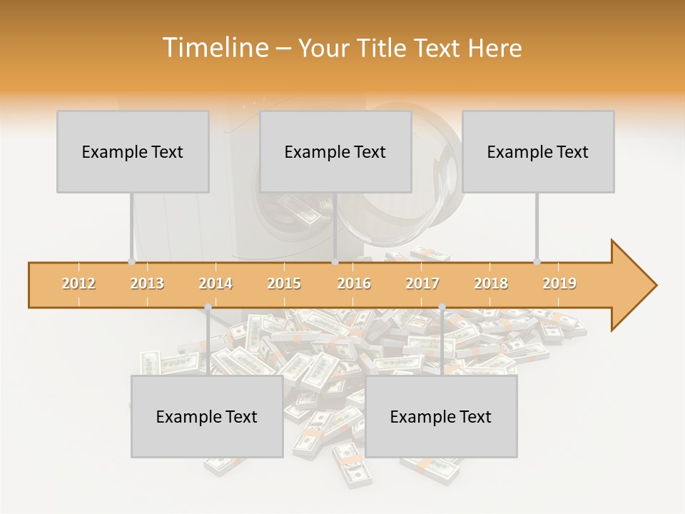 Laundry Paper Paying PowerPoint Template