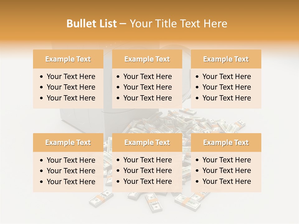 Laundry Paper Paying PowerPoint Template