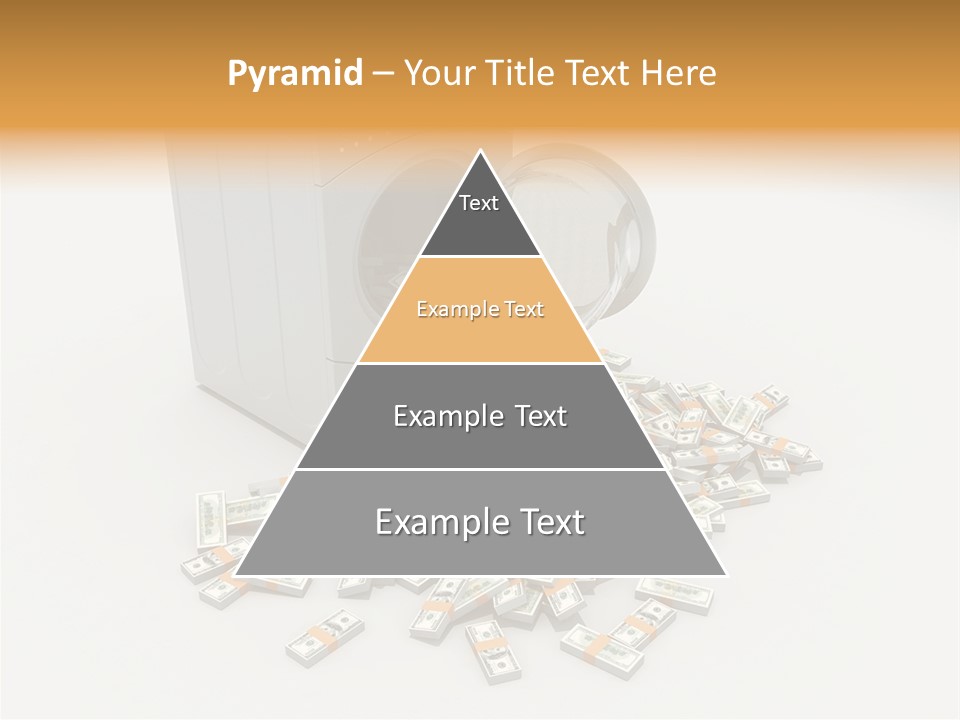 Laundry Paper Paying PowerPoint Template