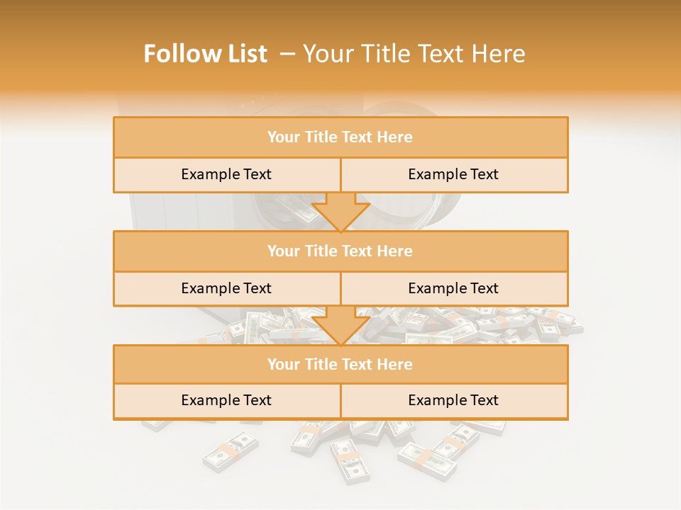 Laundry Paper Paying PowerPoint Template