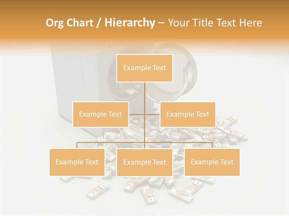 Laundry Paper Paying PowerPoint Template