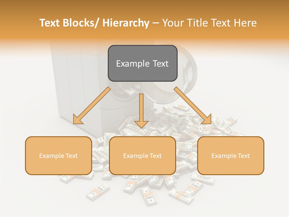 Laundry Paper Paying PowerPoint Template