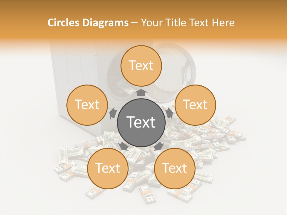 Laundry Paper Paying PowerPoint Template