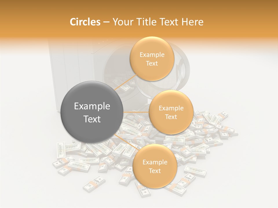 Laundry Paper Paying PowerPoint Template