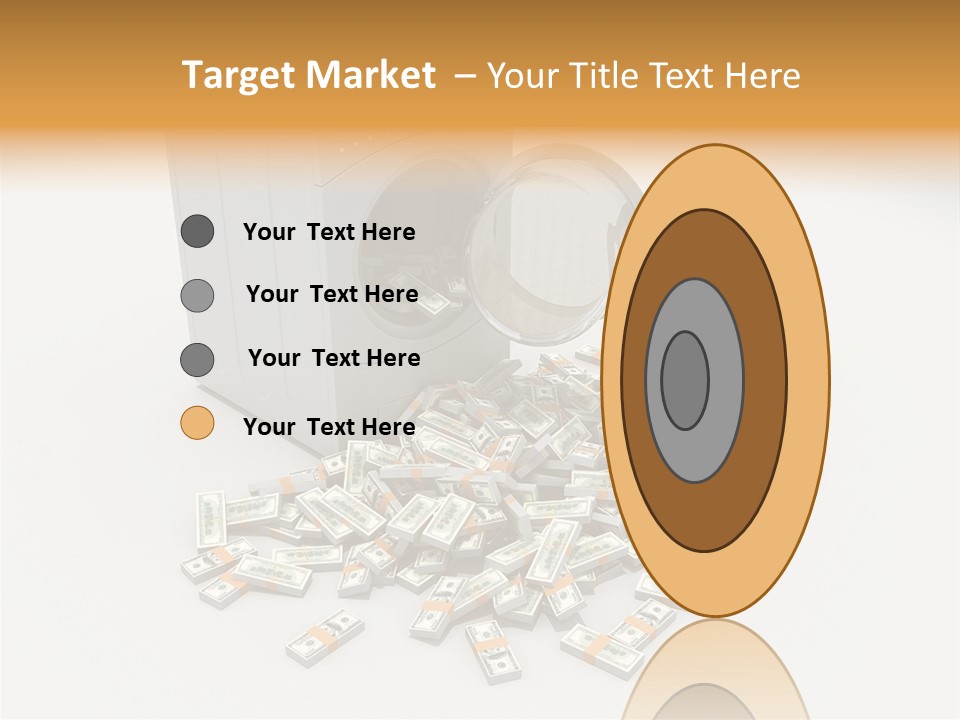 Laundry Paper Paying PowerPoint Template