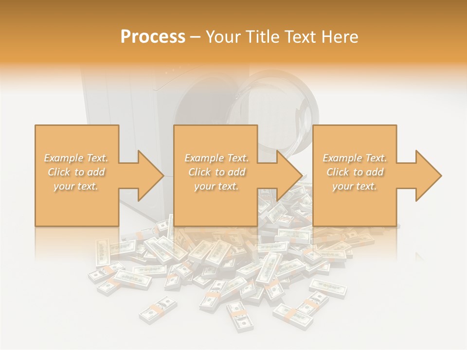 Laundry Paper Paying PowerPoint Template