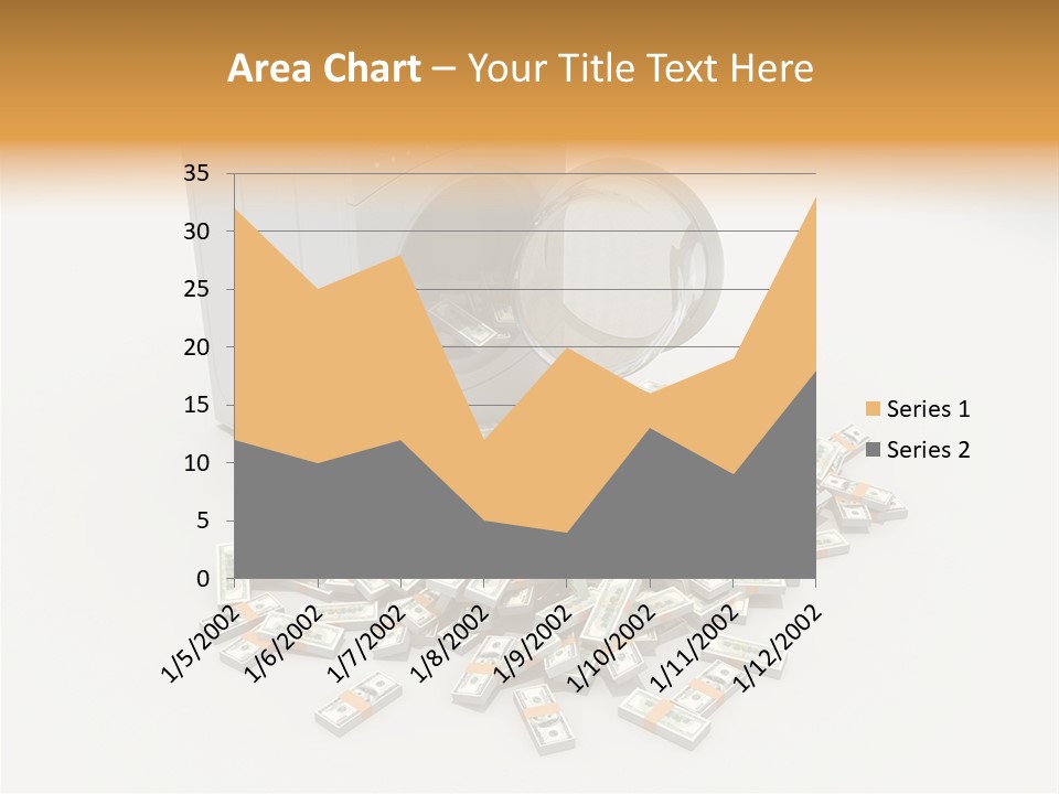 Laundry Paper Paying PowerPoint Template