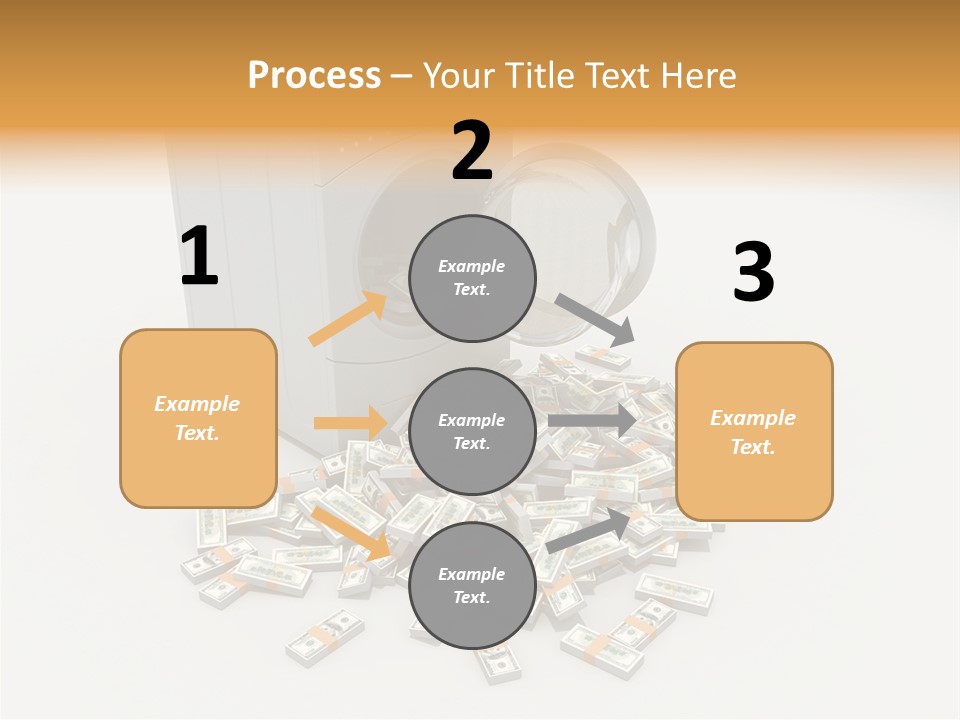 Laundry Paper Paying PowerPoint Template