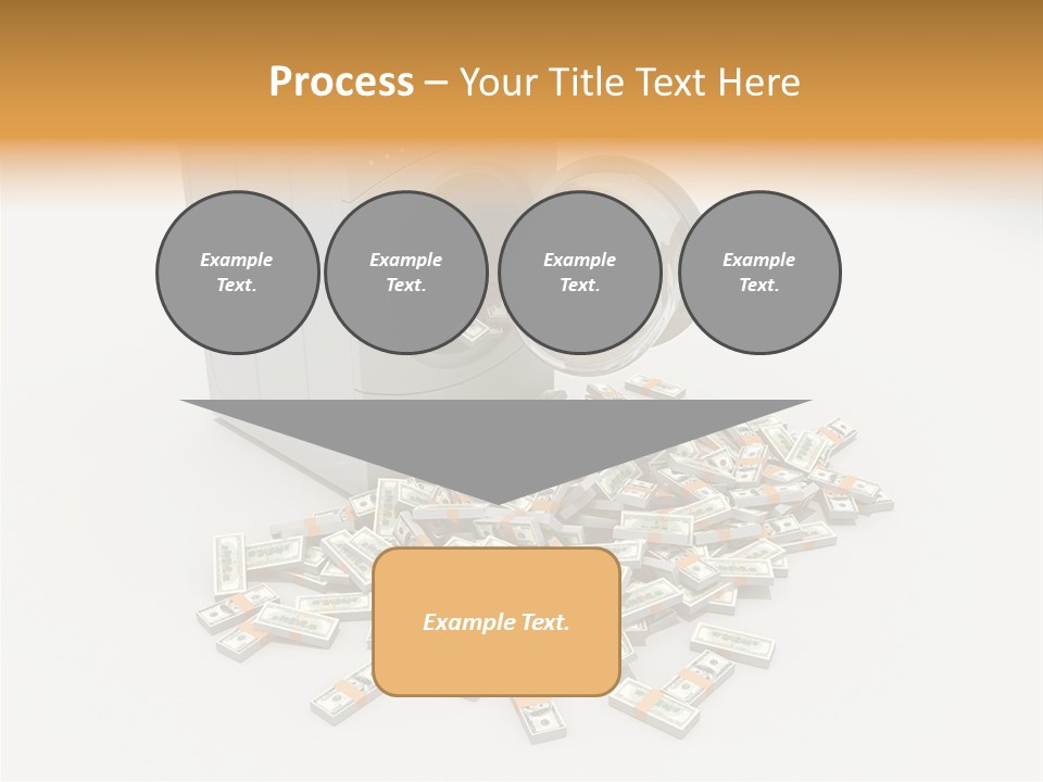 Laundry Paper Paying PowerPoint Template