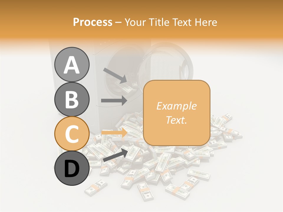 Laundry Paper Paying PowerPoint Template