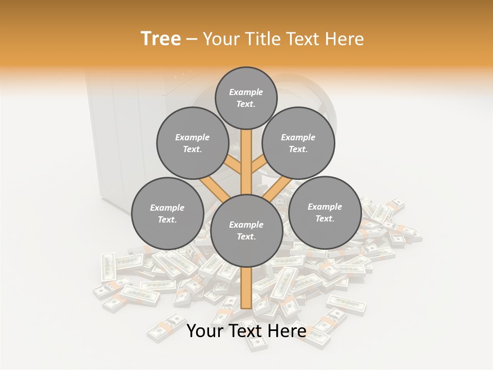 Laundry Paper Paying PowerPoint Template