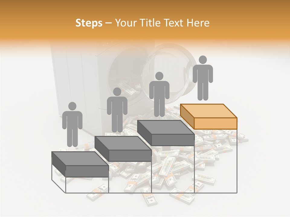 Laundry Paper Paying PowerPoint Template