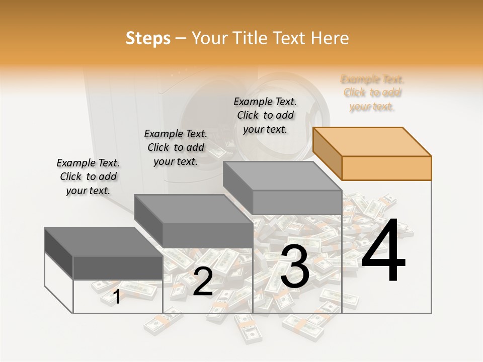 Laundry Paper Paying PowerPoint Template