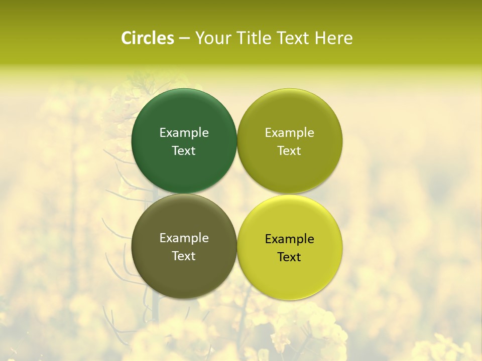 Farming Landscape Alternative Energy PowerPoint Template