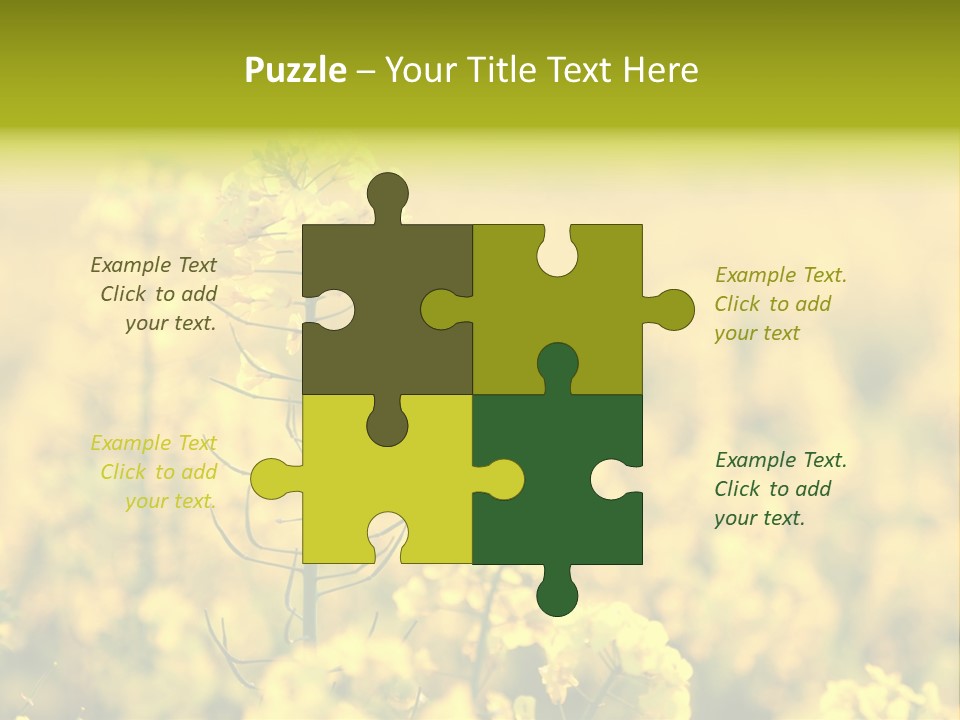 Farming Landscape Alternative Energy PowerPoint Template