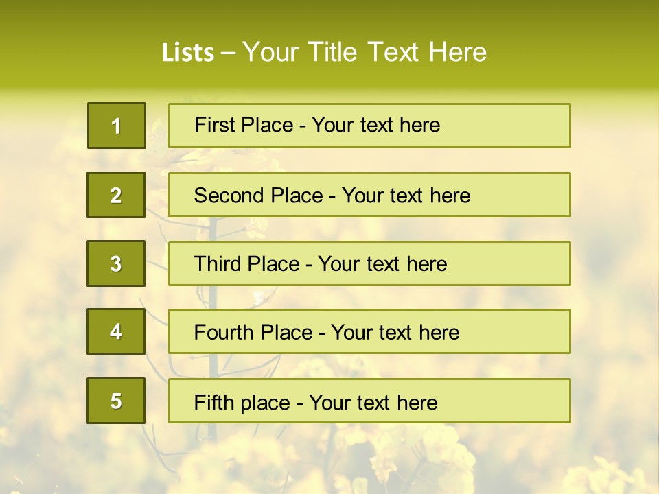 Farming Landscape Alternative Energy PowerPoint Template
