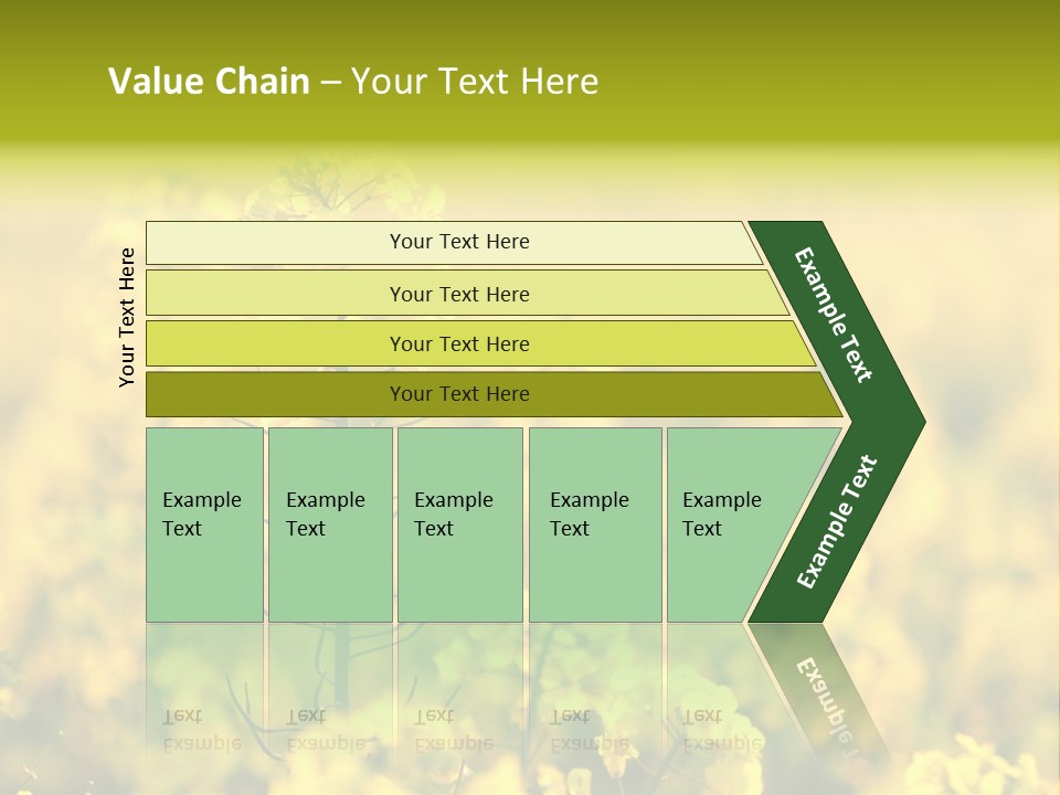 Farming Landscape Alternative Energy PowerPoint Template