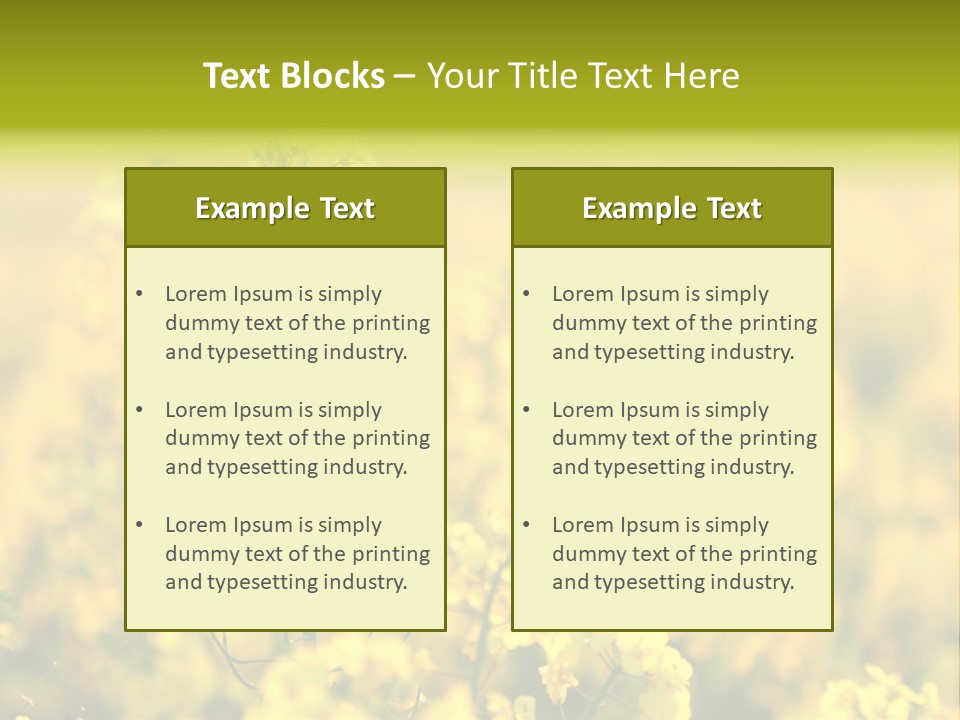 Farming Landscape Alternative Energy PowerPoint Template