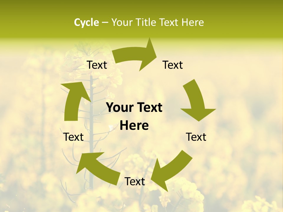 Farming Landscape Alternative Energy PowerPoint Template