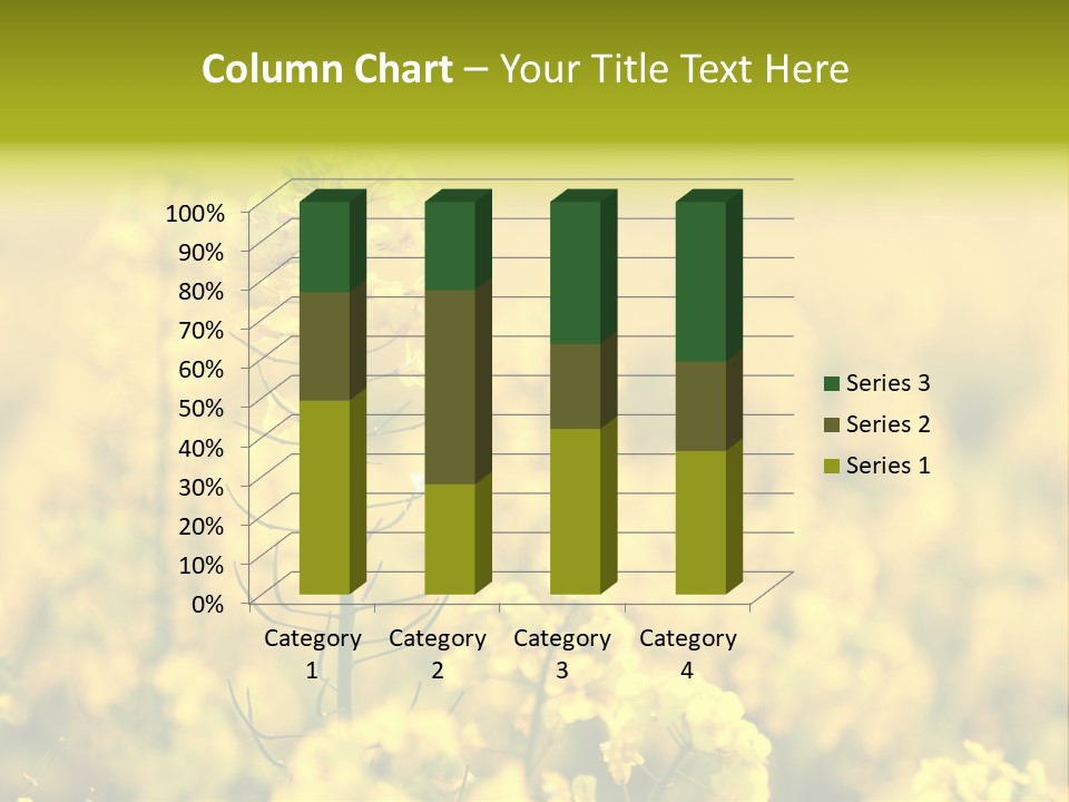 Farming Landscape Alternative Energy PowerPoint Template