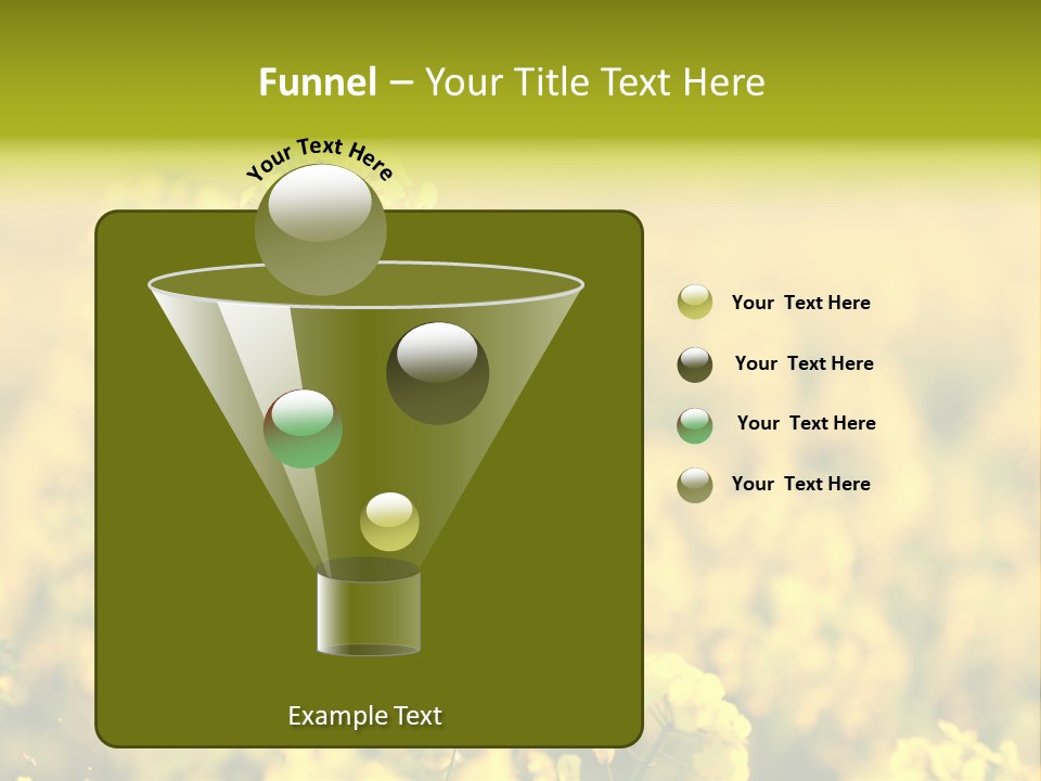 Farming Landscape Alternative Energy PowerPoint Template
