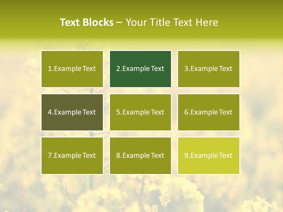 Farming Landscape Alternative Energy PowerPoint Template