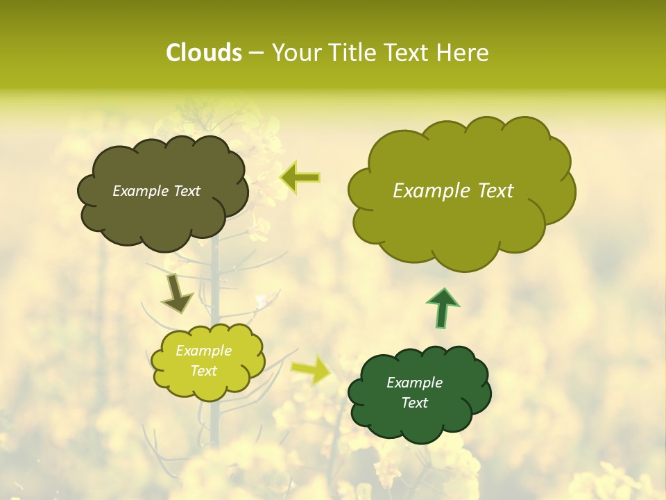 Farming Landscape Alternative Energy PowerPoint Template