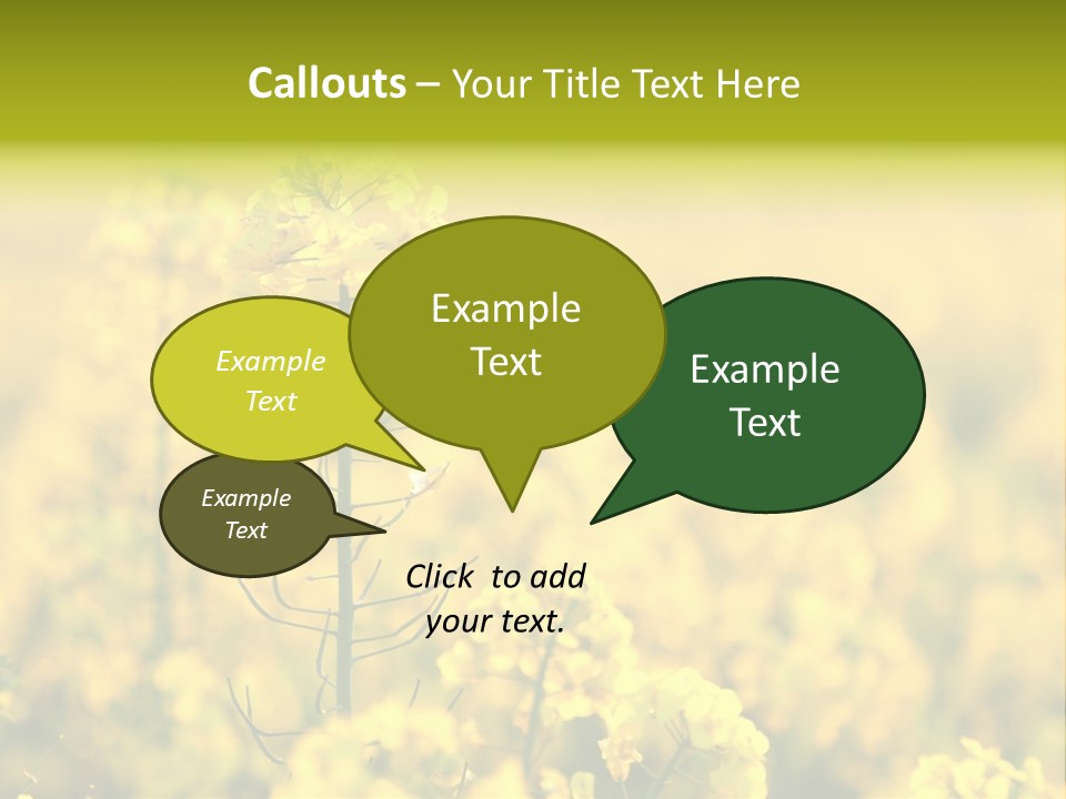 Farming Landscape Alternative Energy PowerPoint Template