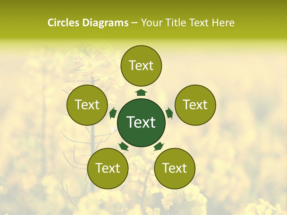 Farming Landscape Alternative Energy PowerPoint Template